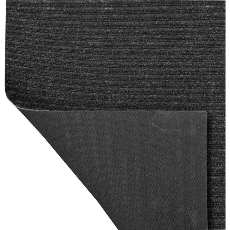 Multy Home 2 ft. W X 3 ft. L Charcoal Concord Polypropylene Utility Mat