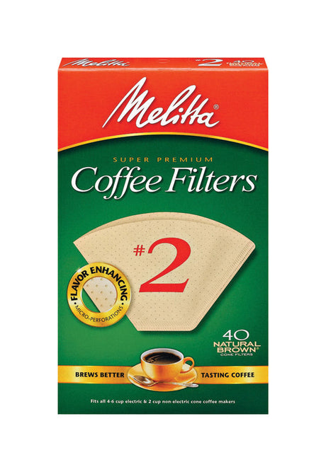 COFFEE FILTER #2BRN 40CT