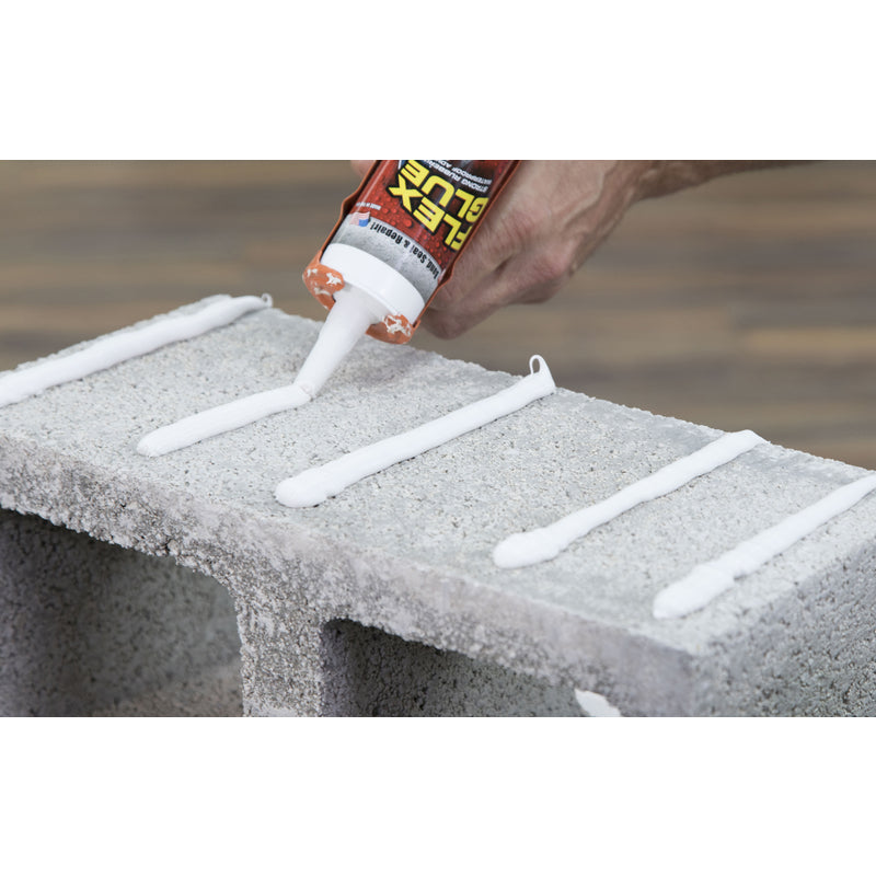 Flex Seal Family of Products Flex Glue MAX Extra Strength Rubber Adhesive 28 oz