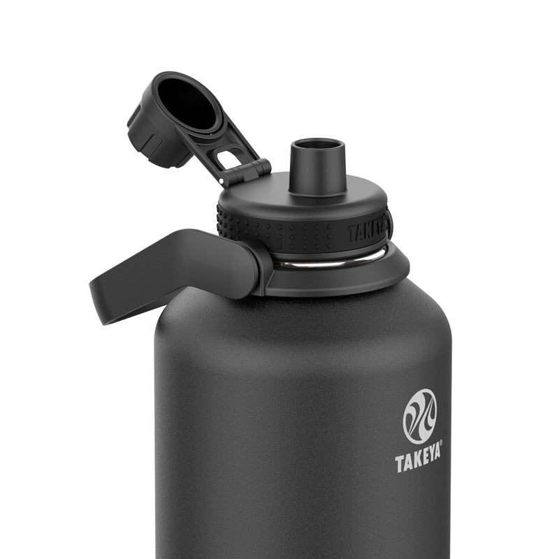 Takeya Actives 64 oz Double Wall Onyx BPA Free Insulated Water Bottle