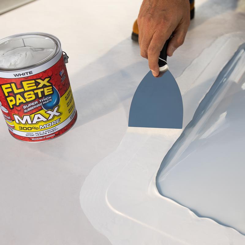 Flex Seal Family of Products Flex Paste MAX White Rubber Coating 12 lb