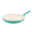 FRY PAN TURQUOISE 12"DIA