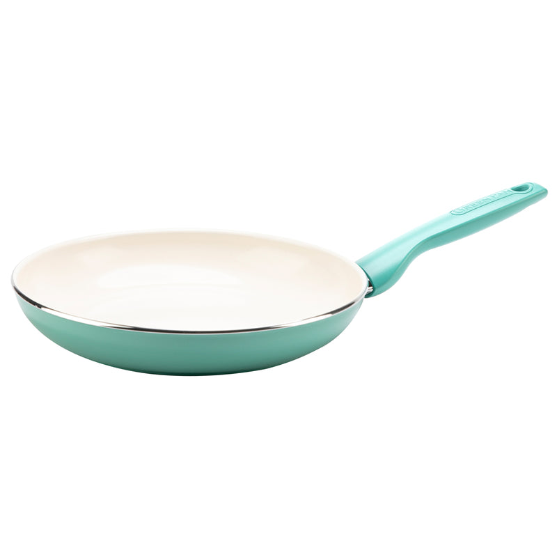 FRY PAN TURQUOISE 10"DIA