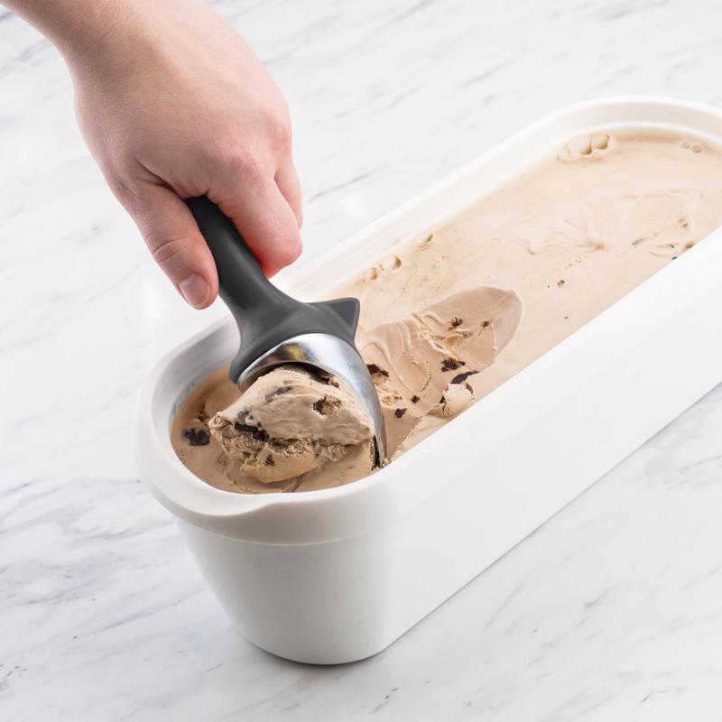 Tovolo Charcoal Zinc Alloy Tilt Up Ice Cream Scoop