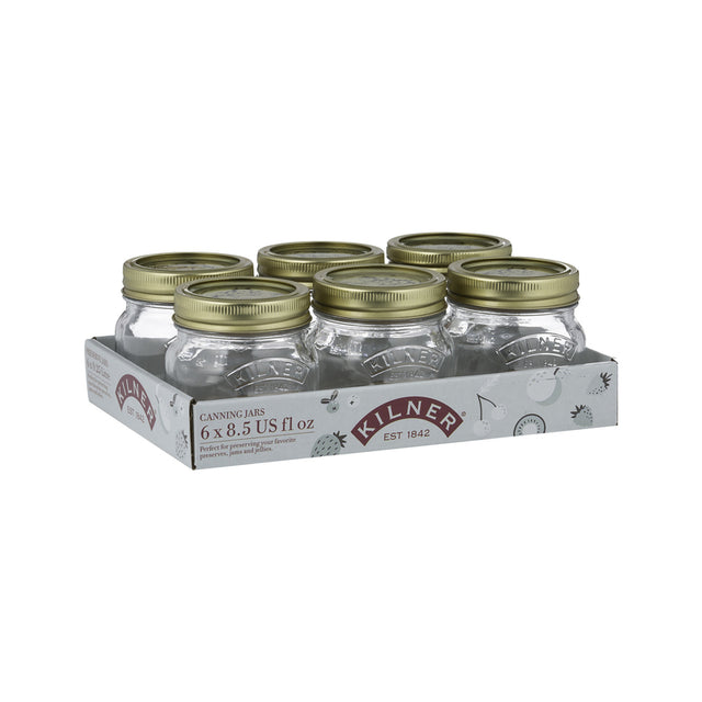 CANNG JAR GLSS 8.5OZ 6PK