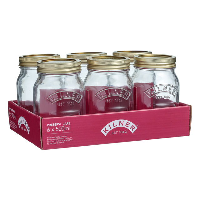 PRESERVE JAR GLASS 6PK