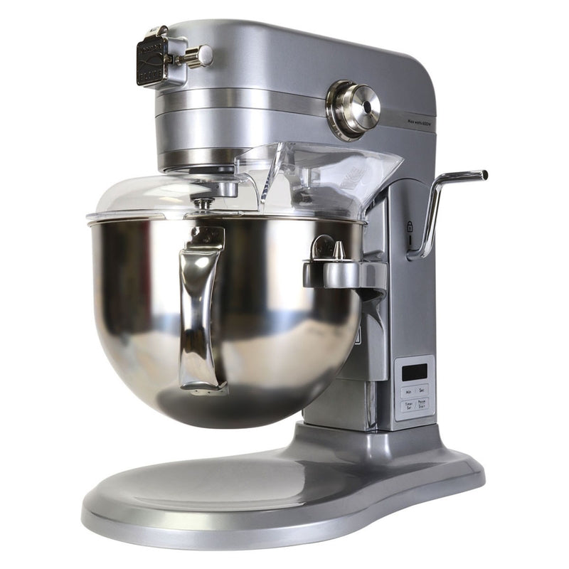 MIXER W/TIMER SILVR 6QT