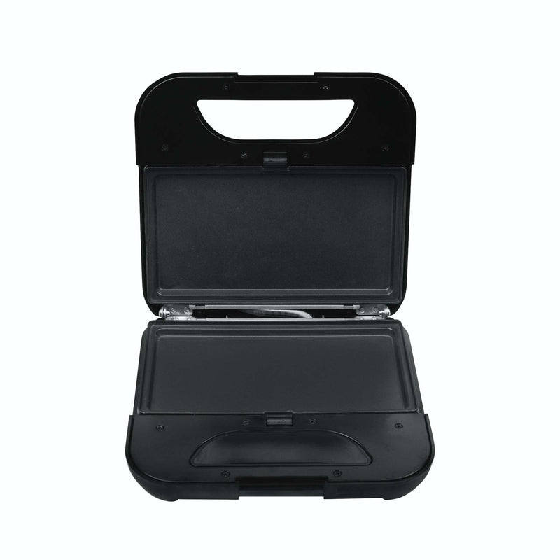 Kalorik Black/Silver Stainless Steel Nonstick Surface 4-in-1 Sandwich Maker