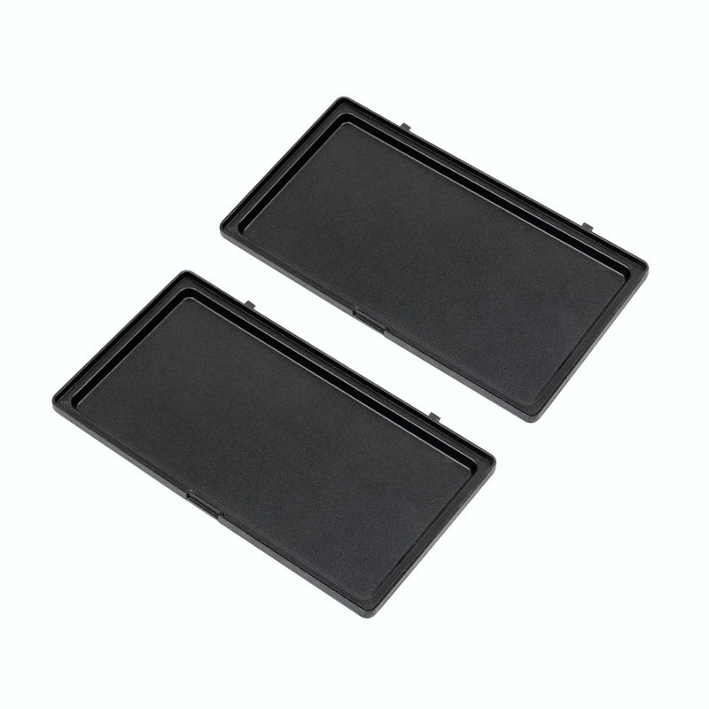 Kalorik Black/Silver Stainless Steel Nonstick Surface 4-in-1 Sandwich Maker