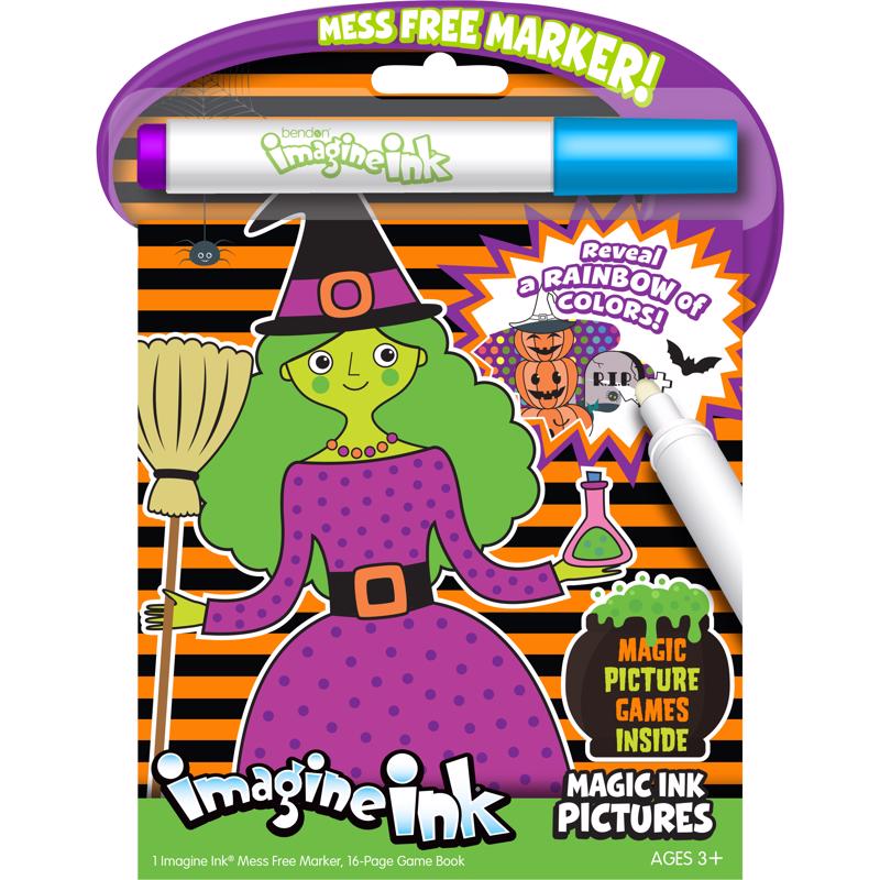 MAGIC INK PICTURE WITCH