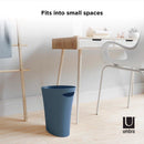 Umbra 2 gal Blue Polypropylene Modern Trash Can