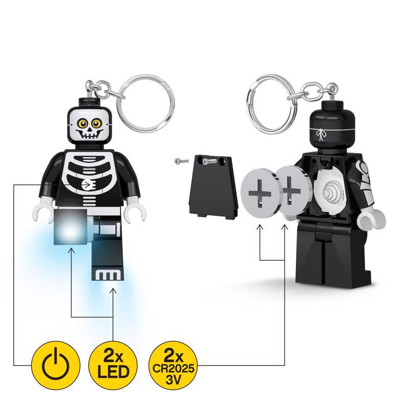 LEGO Classic Skeleton Keychain Light Plastic 1 pk