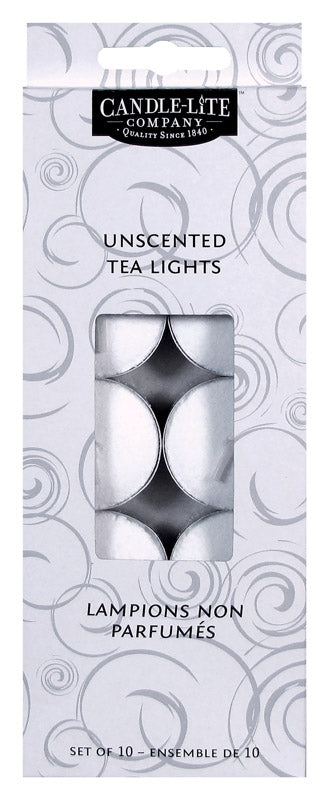 TEA LT CANDLE WHT