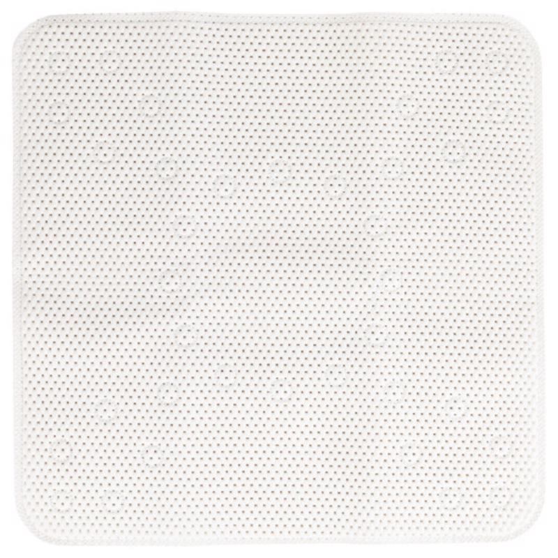 Duck Softex 21 in. L X 21 in. W White Polyester Bath Mat Latex Free