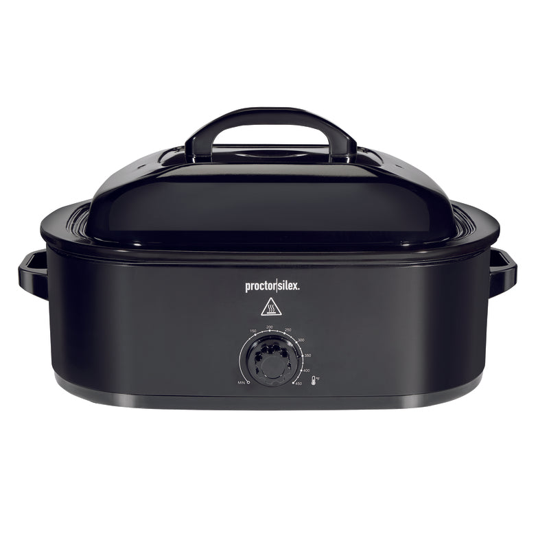 ROASTER OVEN BLACK 18QT
