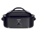 ROASTER OVEN BLACK 18QT