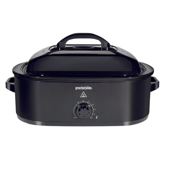 ROASTER OVEN BLACK 18QT