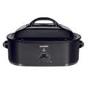 ROASTER OVEN BLACK 18QT