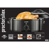 Proctor Silex Black Aluminized Steel 18 qt Roaster Oven