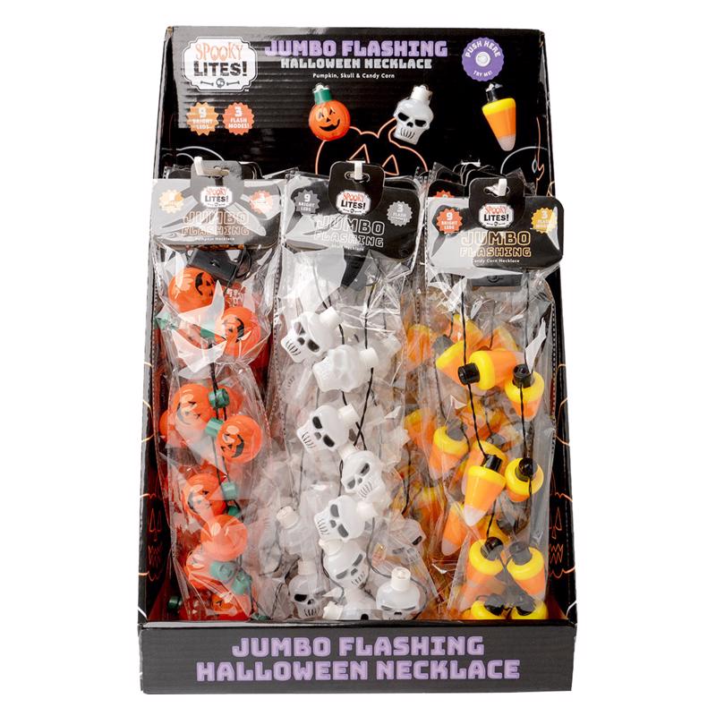 NEKLCE FLSHNG HALWN 24PC