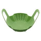 STEAMER BASKET SILCN GRN