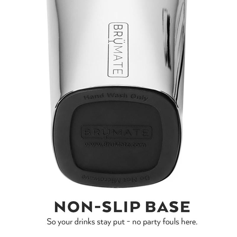 BruMate Imperial Pint 20 oz Pint Matte Black BPA Free Vacuum Insulated Mug