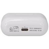 iLive Wireless Bluetooth Earbuds w/Charging Case 1 pk
