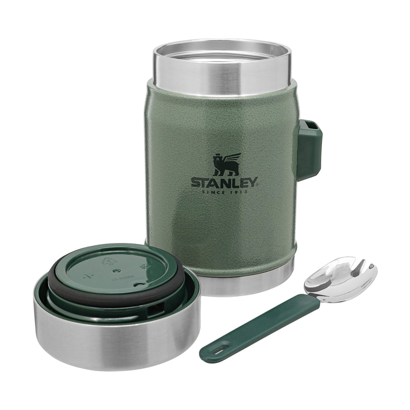 Stanley Classic 14 oz Hammertone Green Food Jar 1 pk