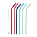 TUMBLER STRAW SILICN 7PC