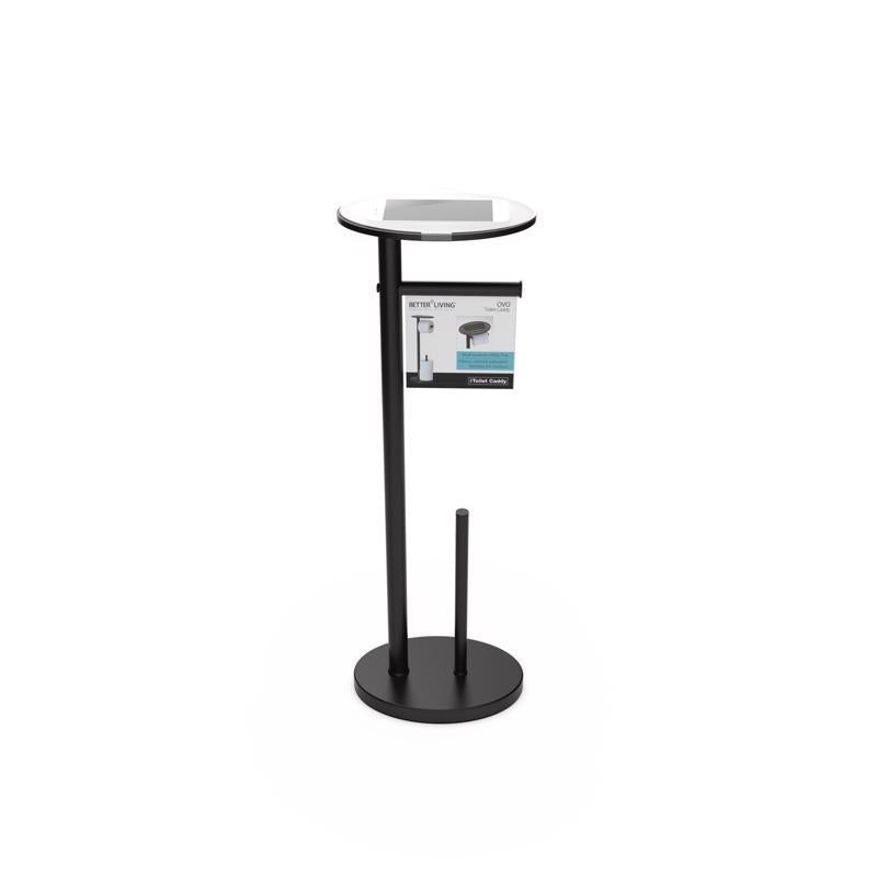 OVO TOILET CADDY BLACK