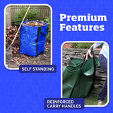 DuraSack 48 gal Pop Up Yard Bag Open 1 pk