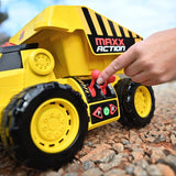 Sunny Days Maxx Action Dig Rig Motorized Truck Plastic Yellow 1 pc