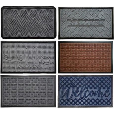 NS DOOR MAT RBR/PLY 18''
