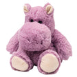 PLUSH WARMER HIPPO PRPLE
