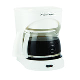 Proctor Silex 12 cups White Coffee Maker