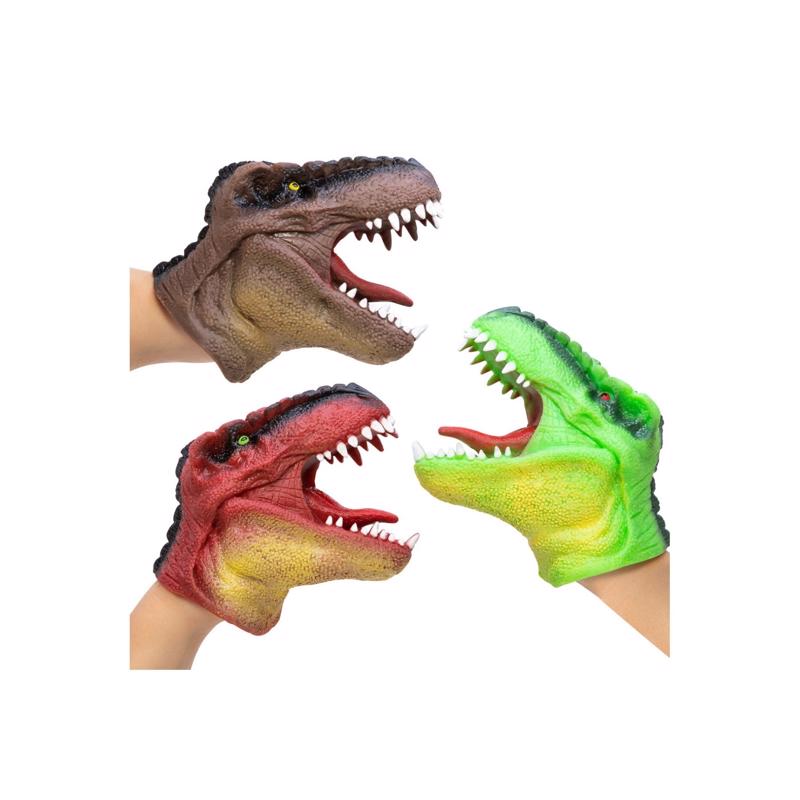 Schylling Dinosaur Hand Puppet Assorted