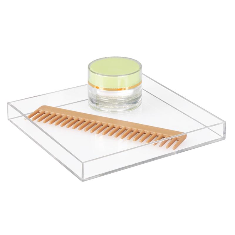 InterDesign Clear Plastic Bath Accessory Set