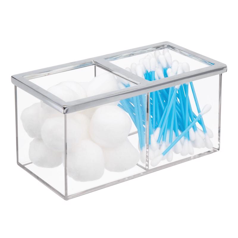 InterDesign Clear Plastic Bath Accessory Set