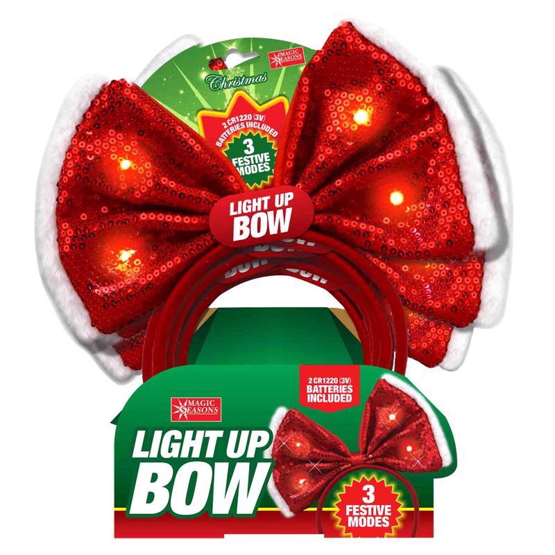 SQN HEADBAND CHMS BW RED