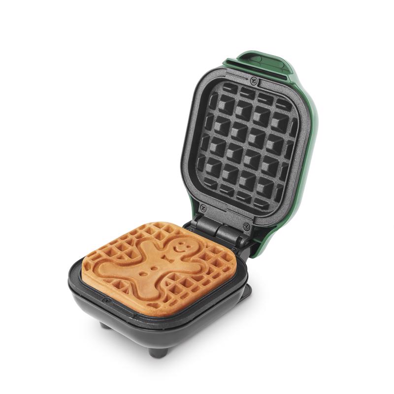 Rise by Dash 1 waffle Green Aluminum Waffle Maker