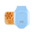 WAFFLE MAKR SNOW MIN BLU