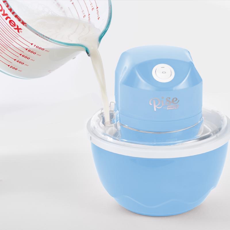 Rise by Dash Blue 0.5 qt Ice Cream Maker 6.1 in. H X 6.3 in. W X 6.3 in. L