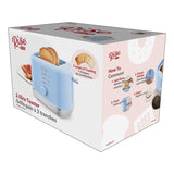 Rise by Dash Plastic Blue 2 slot Toaster 7.4 in. H X 7.2 in. W X 11.1 in. D
