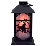 Magic Seasons 8 in. Haunted Flicker Flame Lantern Halloween Decor