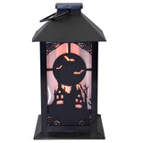 Magic Seasons 8 in. Haunted Flicker Flame Lantern Halloween Decor