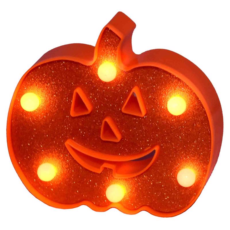 Magic Seasons 4.5 in. LED Spooky Halloween Decor