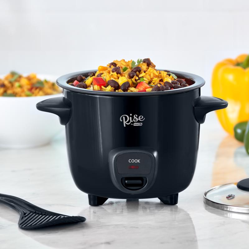 Rise by Dash Black 2 cups Rice Cooker