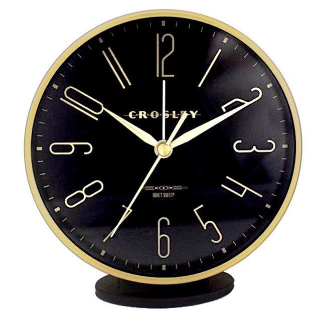 ALARM CLOCK ANLOG BLK 5"