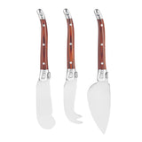 Final Touch 10 in. L X 7.3 in. W X 0.5 in. Wood Cheese Board with Slicer