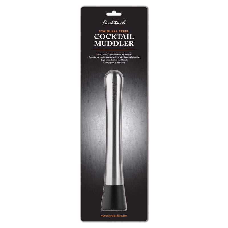 MUDDLER BLK/SIL 8.1''